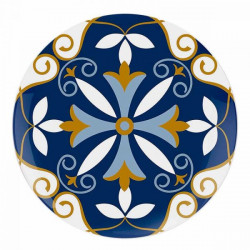 Piatto rotondo da portata Alhambra 30 cm - Fade Maison