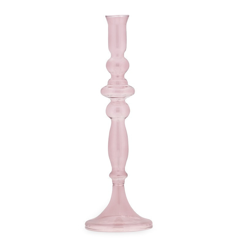 Candeliere Colorglass rosa - Fade Maison